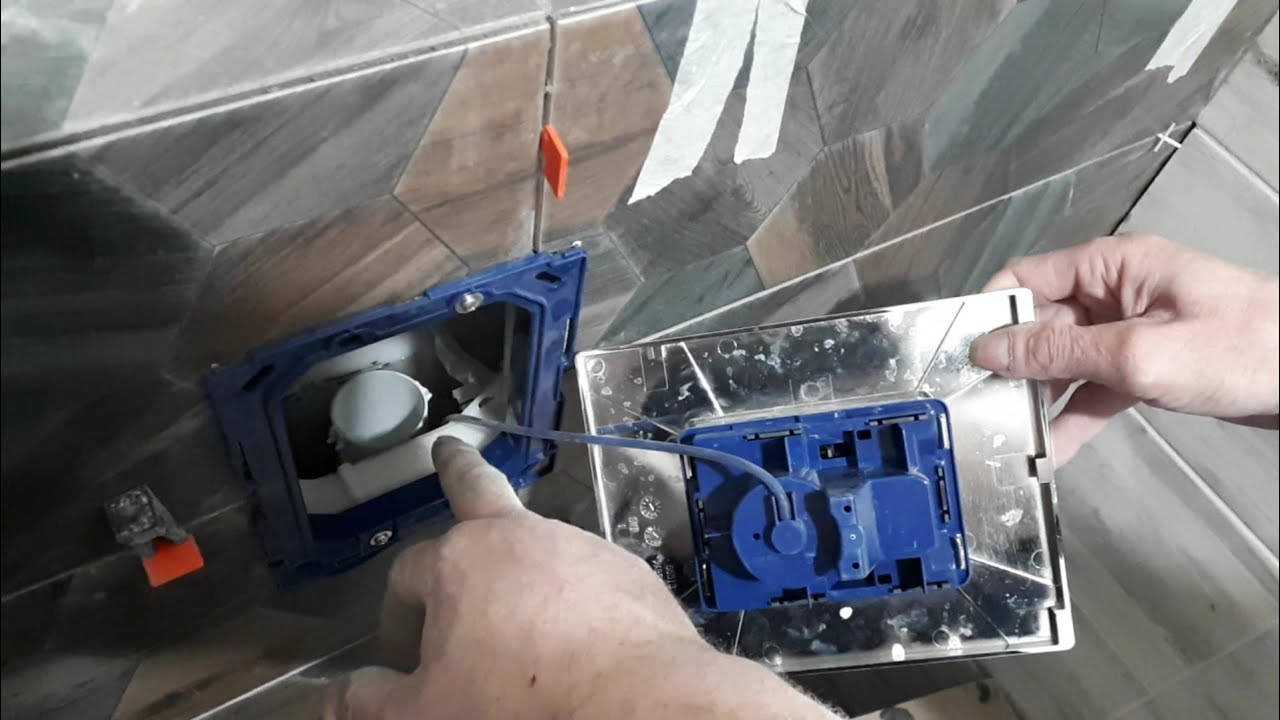 Устранение неисправностей инсталляций санузлов