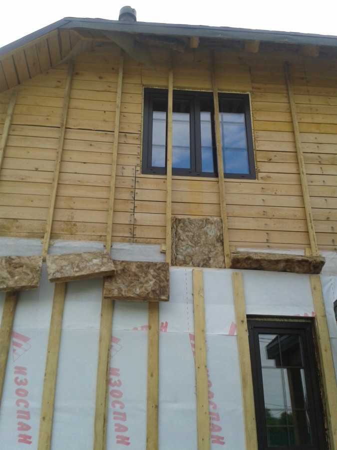 Пошаговая инструкция наружной теплоизоляции бревенчатого дома