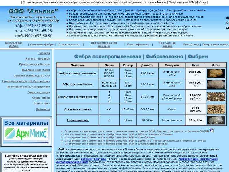 Фиброволокно для стяжки пола: преимущества, разновидности, расход и инструкция по применению