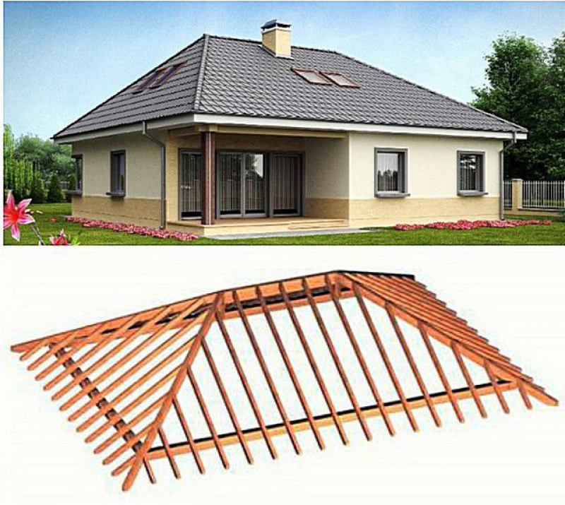 Как собрать конвертную крышу на доме?