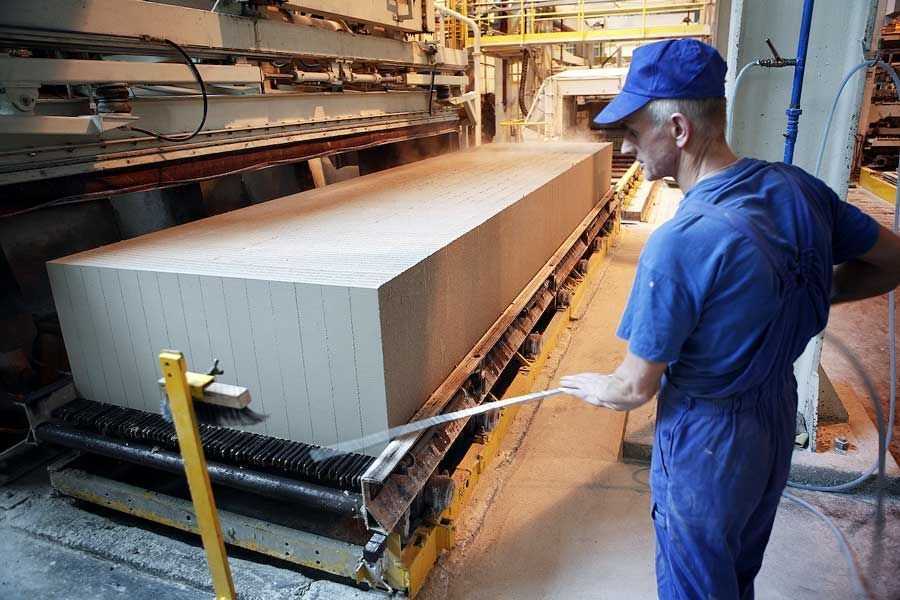 Производство газобетонных блоков: оборудование, технология