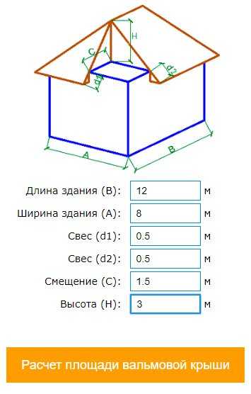 Расчёт стропильной системы своими силами