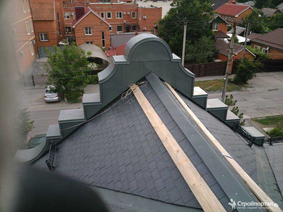 Минимальная высота парапета на плоской кровле снип