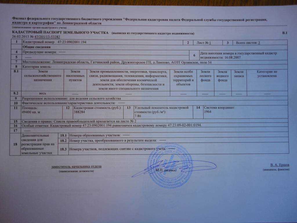 Кадастровая выписка о земельном участке: что это такое, разделы и формы, расширенный документ из государственного реестра, срок действия