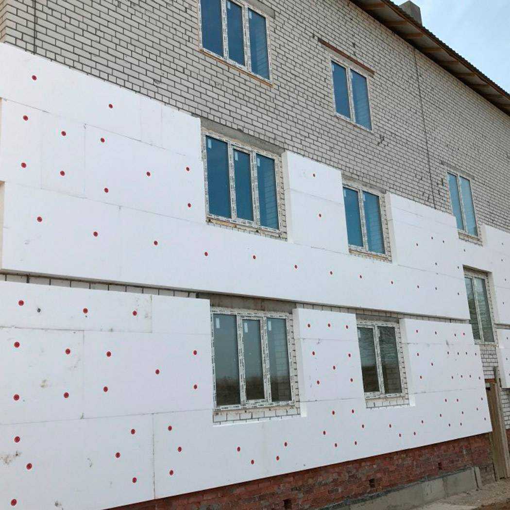 Технология утепления пенопластом каркасного дома