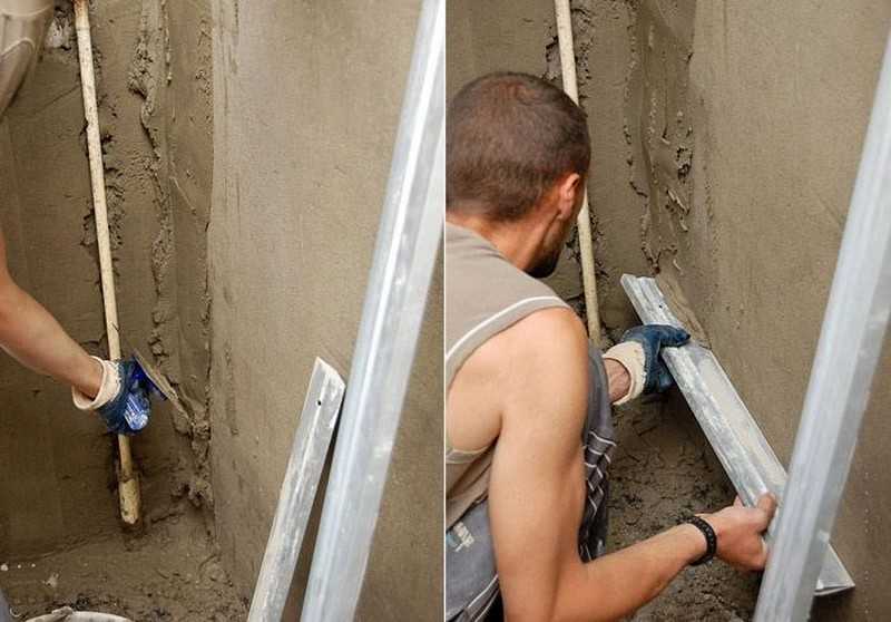 Штукатурка ванной комнаты: выбор материала, расчет количества