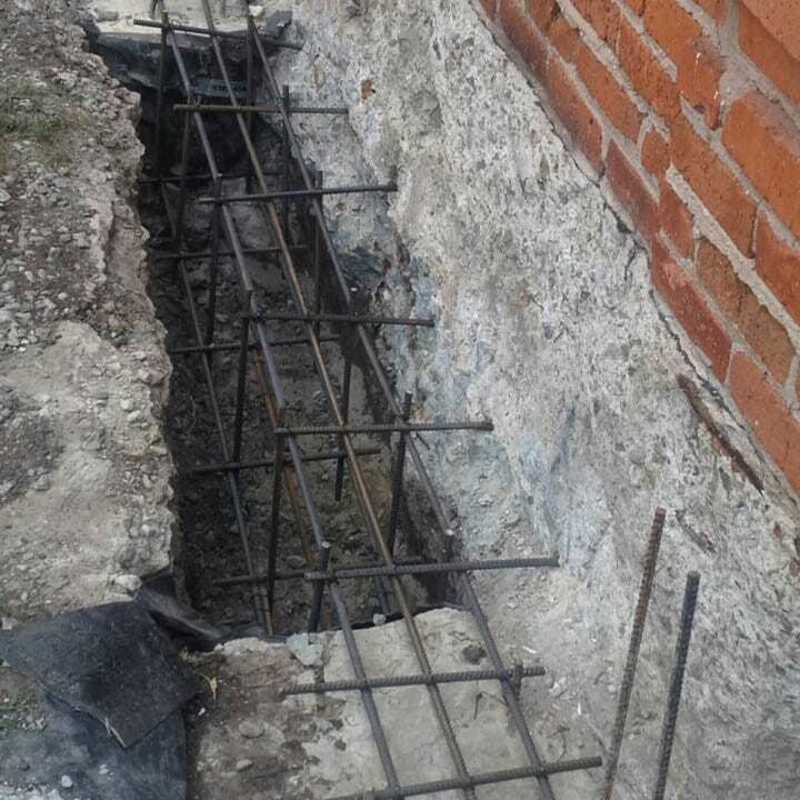 Ремонт фундамента старого деревянного дома своими руками