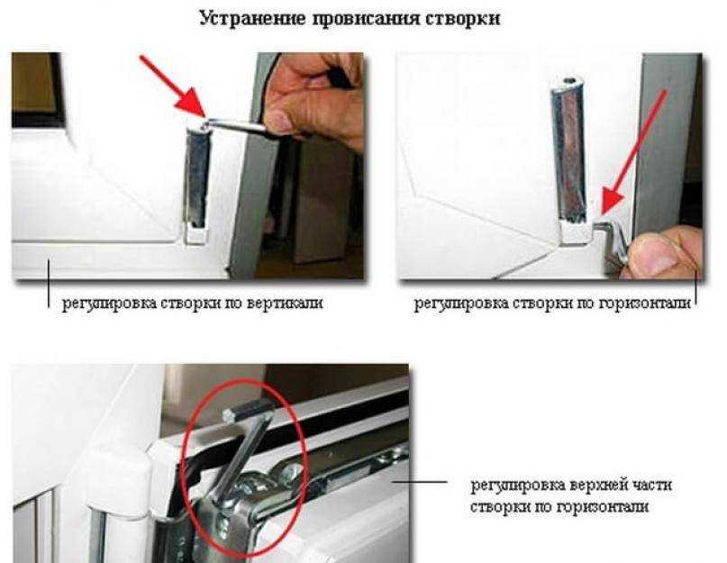 Советы по самостоятельной регулировке пластиковых окон