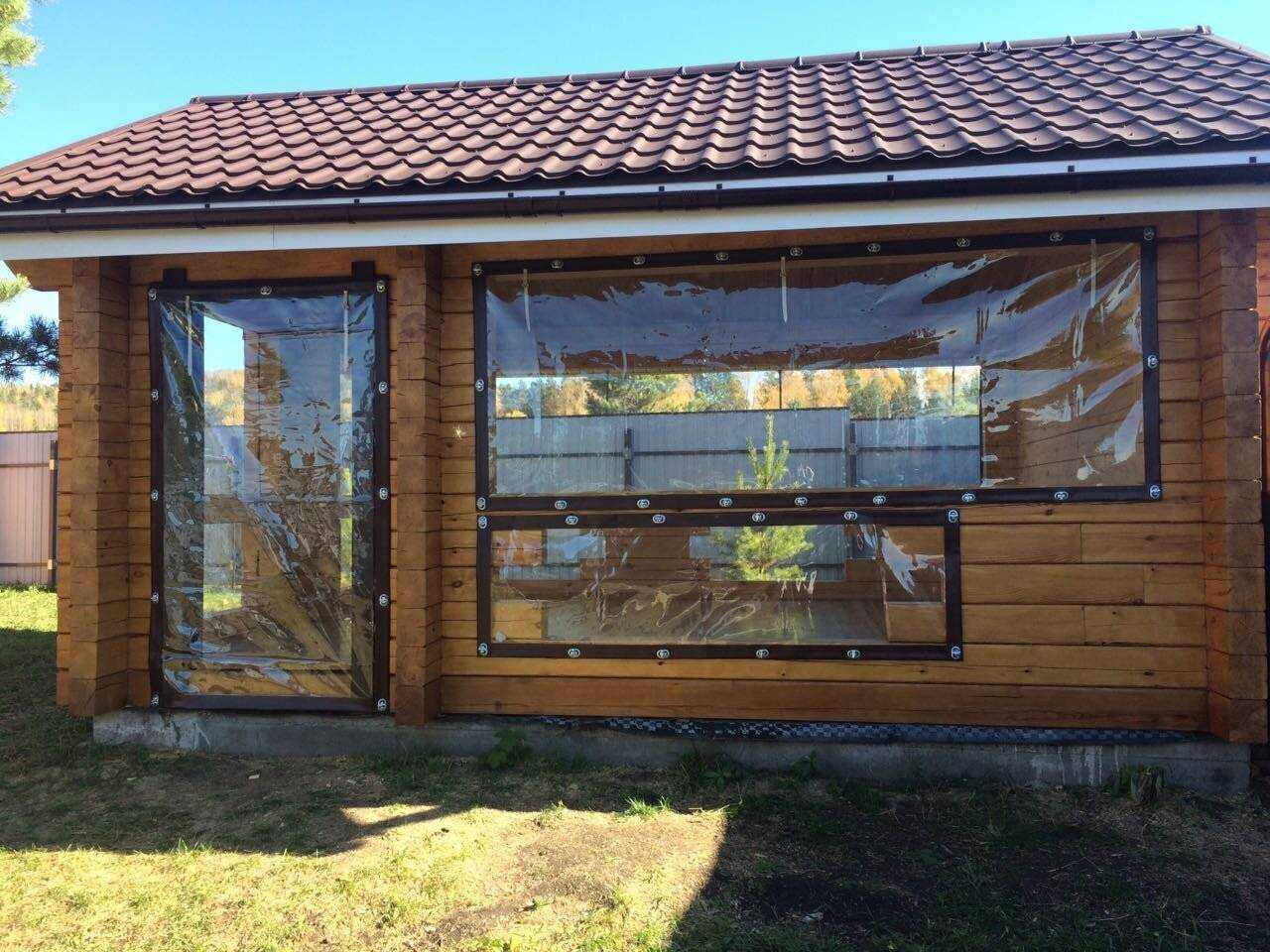 Мягкие окна для беседок, веранд и террас: эстетика и польза