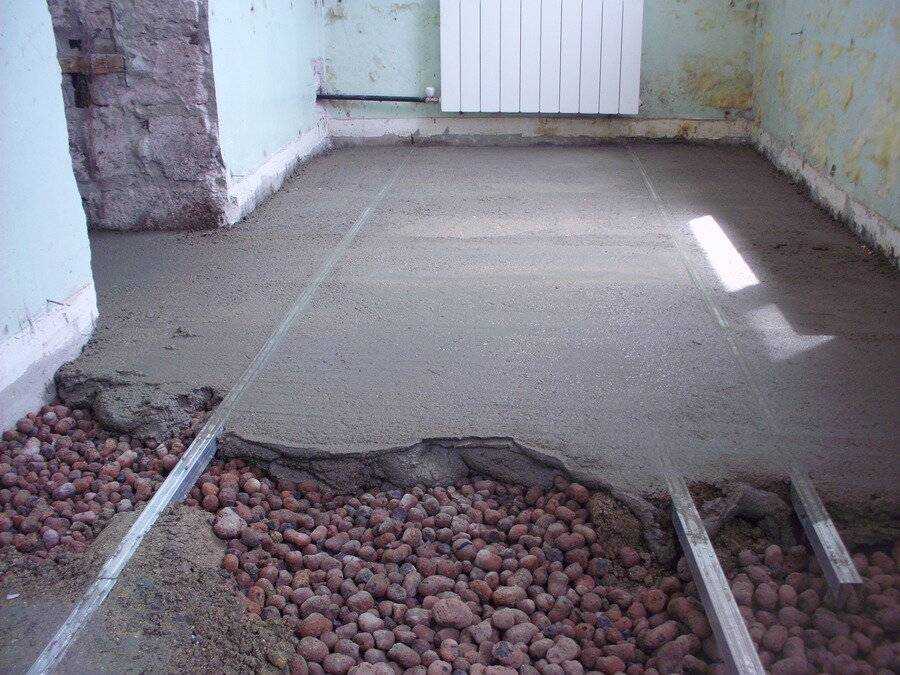 Насыпной пол своими руками — пошаговая инструкция