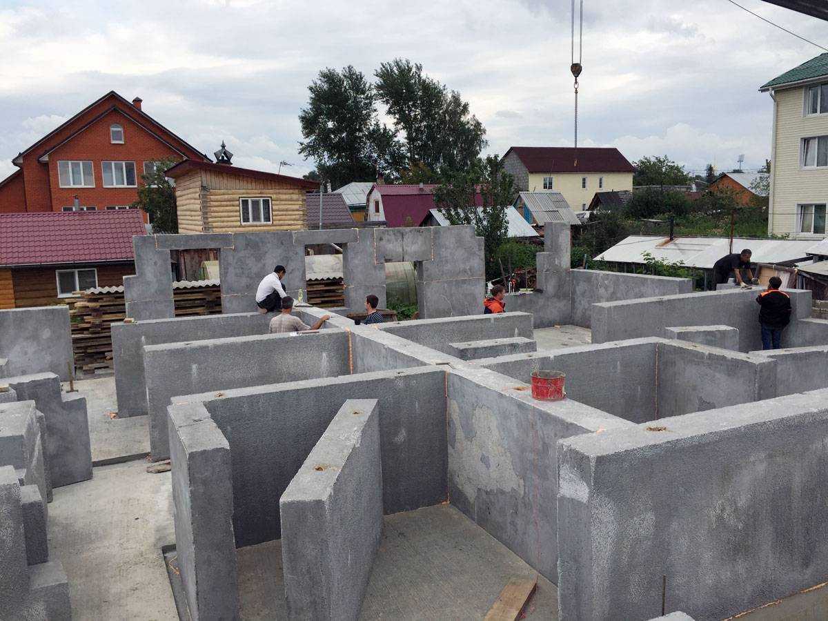 Полистиролбетонные блоки: плюсы и минусы, характеристики