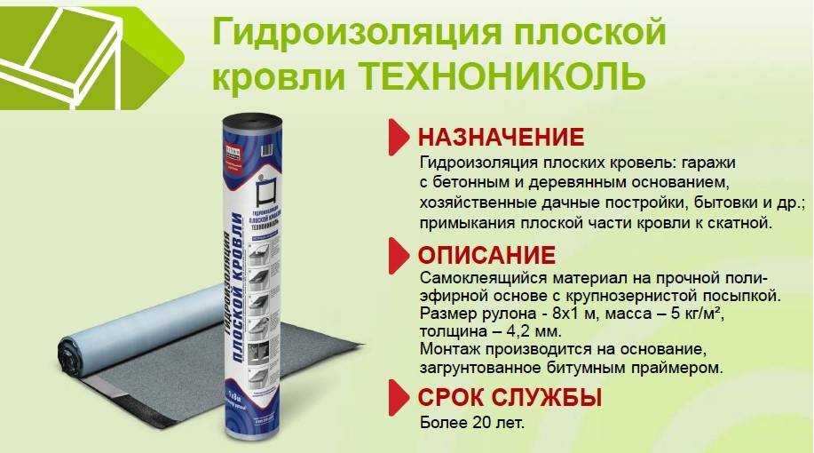 Гидроизоляционный материал технониколь для фундамента