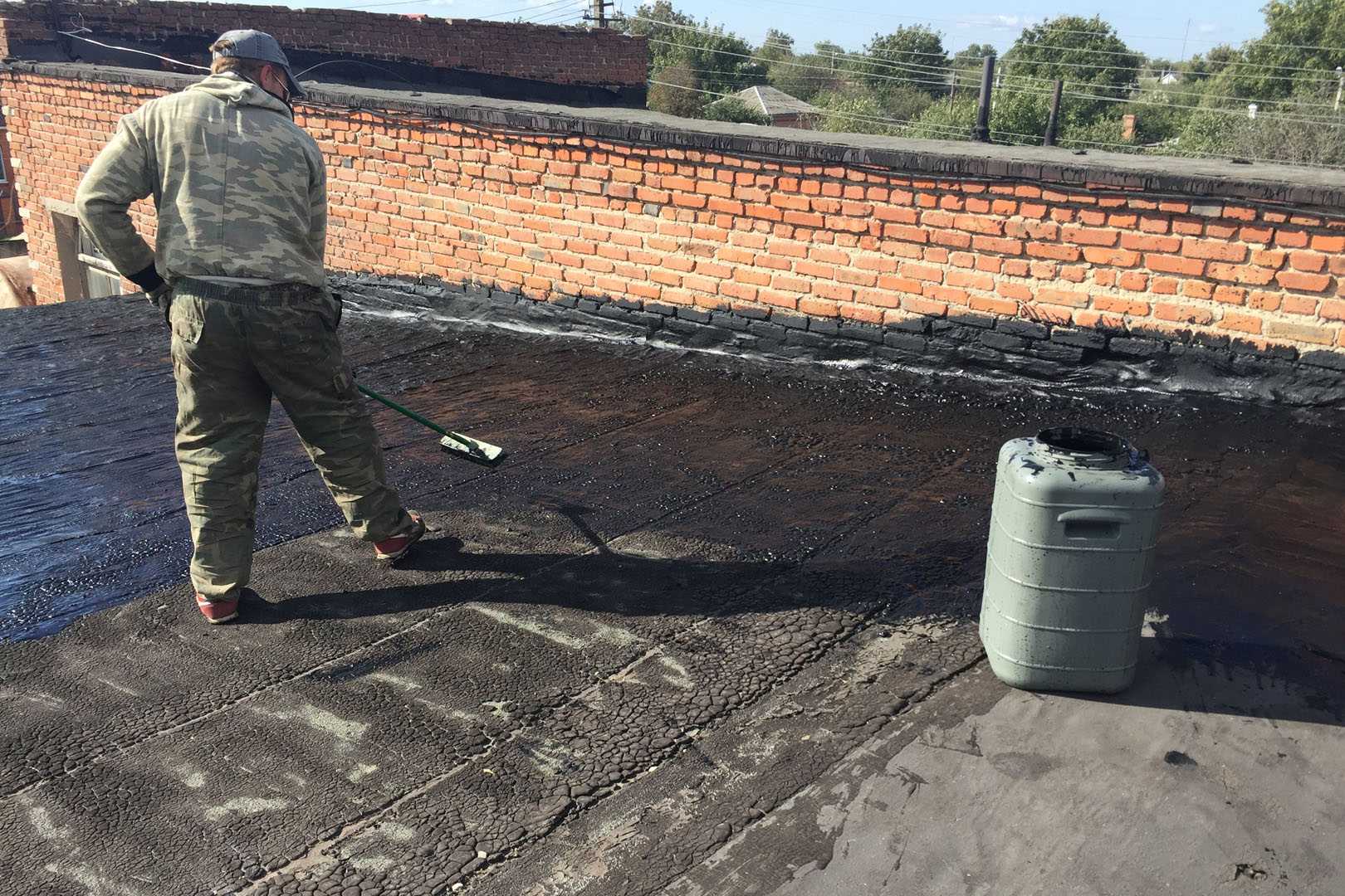 Течет крыша в гараже что делать